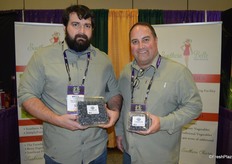 Brick Rooks and Vince Ferrante with Southern Belle show their new consumer brand: Carolina.